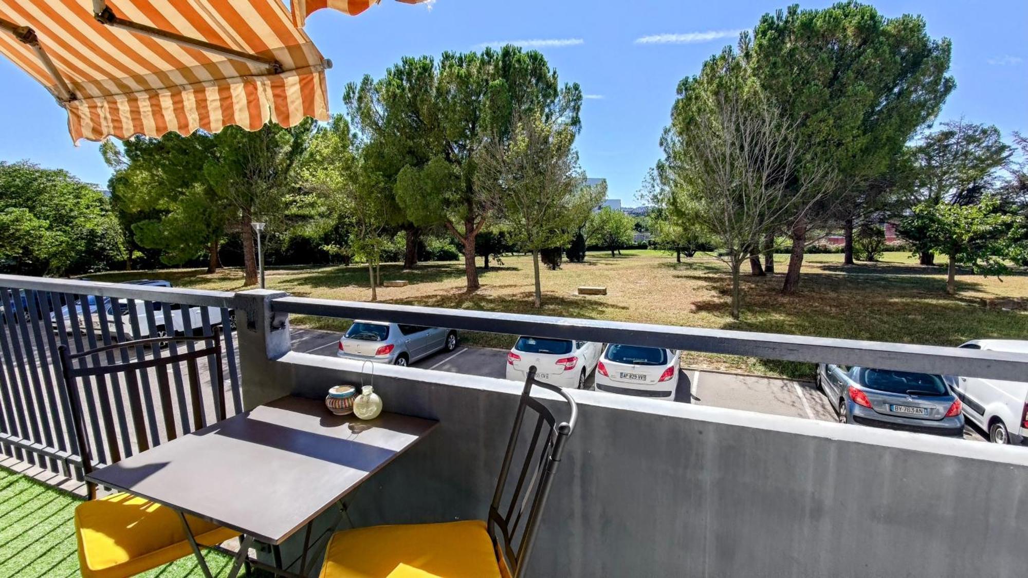 Studio Soleil Et Verdure - Montpellier Celleneuve ภายนอก รูปภาพ